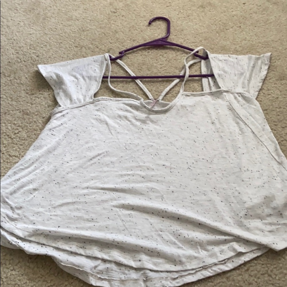 Flowy off shoulder blouse